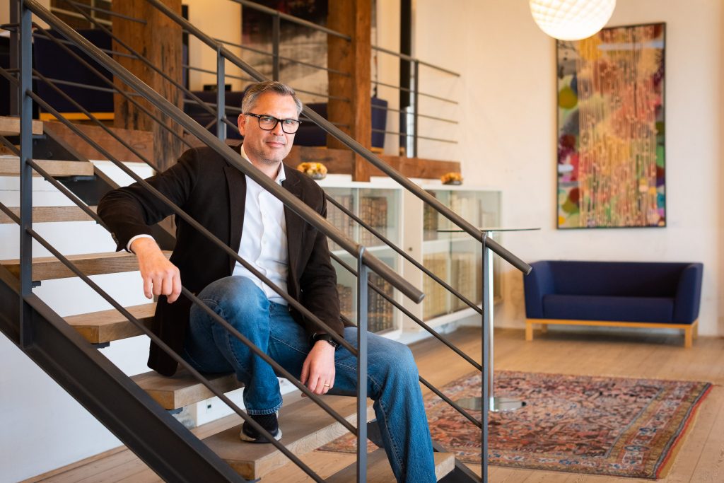 Robert Lauritzen er direktør i startup'en Cerebriu